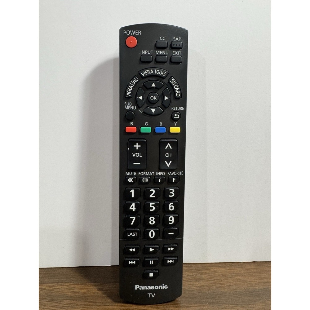 OEM Panasonic N2QAYB000321 Remote for TV TC-42PX14 TC-50PS14 TC-P50S1 - TESTED‎